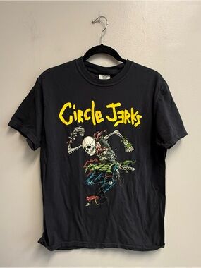 Circle Jerks Graphic Tee 2023 tour medium black